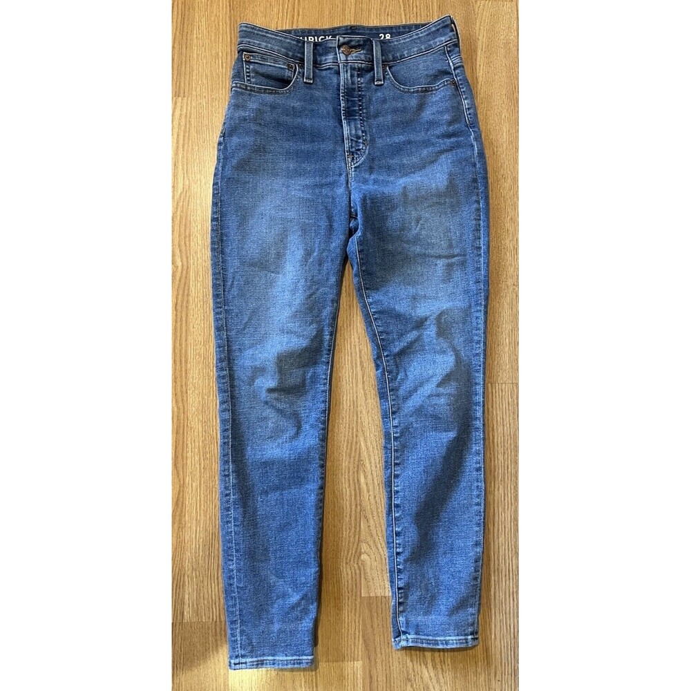 J Crew High Rise Toothpick Jeans Size 28